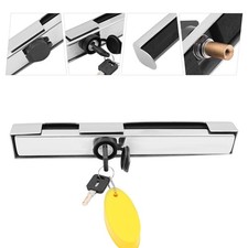 Outboard Motor Lock Stainless Steel Boat Outboard Motor Engine Lock 304mm w Keys