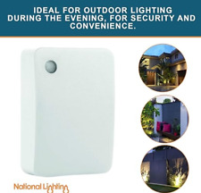 Dusk to Dawn Photocell Sensor Security Light Switch for Outdoors Adjustable-IP44