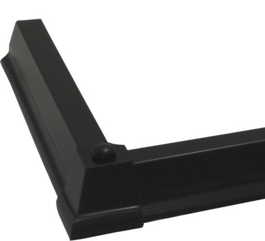 Fireplace fenders black - fenders:,