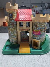 Vintage 1970's Fisher Price Play Family Castle Made In USA