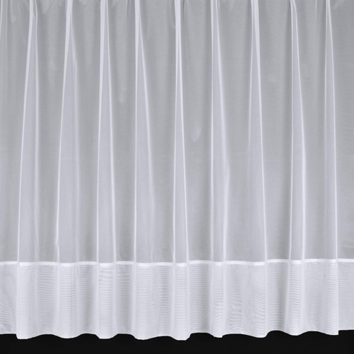 Plain jane hem white - plain,