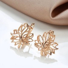 Rose gold 585 Earrings 