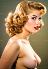 Nude Vintage Style Beautiful