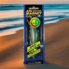 Vintage Yo-Zuri Duel 105mm 18g Floating Plug Lure F632-HGM Aile Magnet Popper