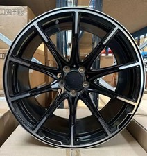 Black MF Mercedes C E S Class x4 19" Brabus 337 Style Alloy Wheels Amg 8.5/9.5