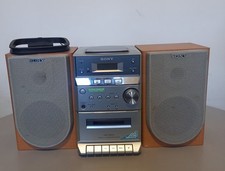 Sony CMT-CPX1 Micro Hi-Fi Bookshelf Stereo System CD/Tape/FM/AM  140W output