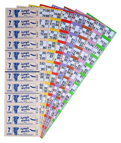 Bingo tickets books - bingo, 7