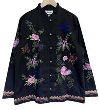 INDIGO MOON Appliqué Jacket -