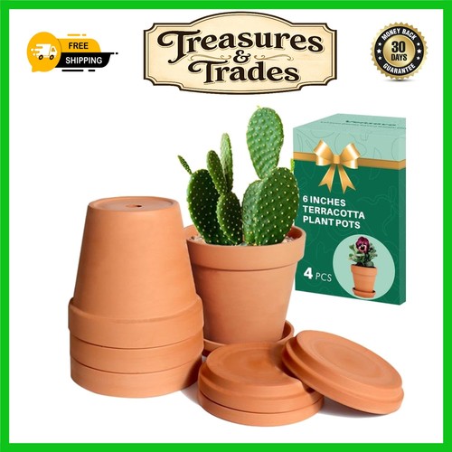 Terra cotta clay plant pots - plant,
