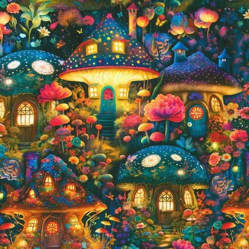 Metre robert kaufman night - 1/2,