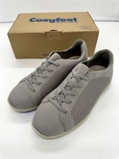 Cosyfeet Women's Trainer Juno Wide Fit 6E Width Grey UK 5 Extra Roomy...