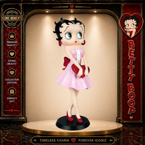 New betty boop holding red - new,