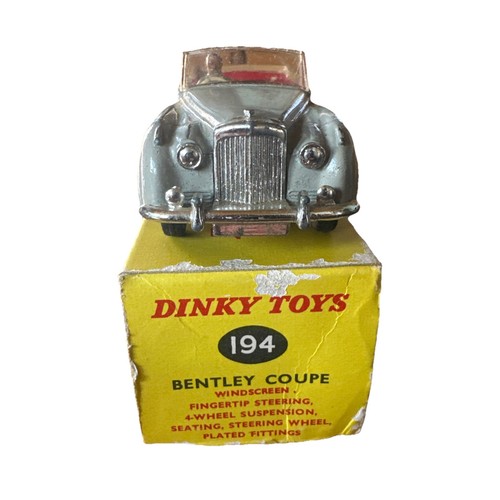 Dinky toys 194 bentley coupe - dinky,