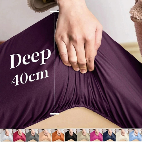 Extra deep fitted sheets - deep,