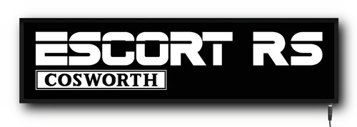 Escort cosworth badge - escort,
