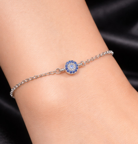 Evil eye bracelet blue - evil, &