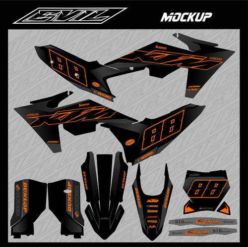 Graphics kit ktm - kit:, sx