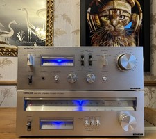 Vintage Hitachi HA-330 Amplifier with (MM) Phono and FT-340 FM Tuner - SERVICED