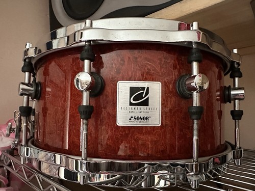 Sonor designer snare drum - designer, in