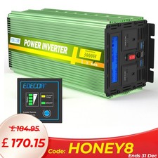 EDECOA Inverter 24V to 240V