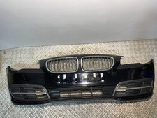 2013 BMW 5 SERIES F10 FRONT BUMPER WITH PARKING SENSORS OEM BLACK