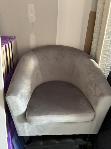 Mcc velvet fabric tub chair - mcc®,