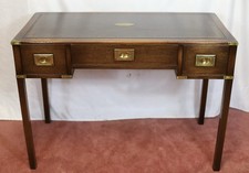  Reprodux Bevan Funnell Lovely Military Campaign Style Writing Desk