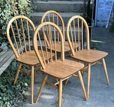 Four Blonde Vintage Ercol Hoop