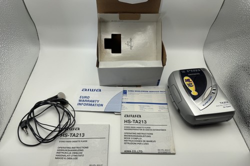 Working vintage aiwa ta213 - vintage, hs