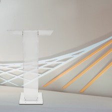 Acrylic Pulpit Stand Presentation Lectern Podium Church Office Conference Podium