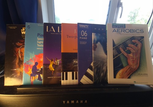 Miscellaneous music books - music,