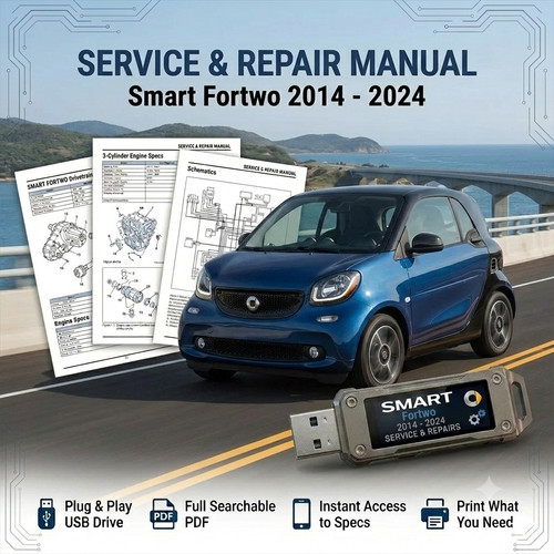 Smart fortwo 453 2014 2024 - 453,