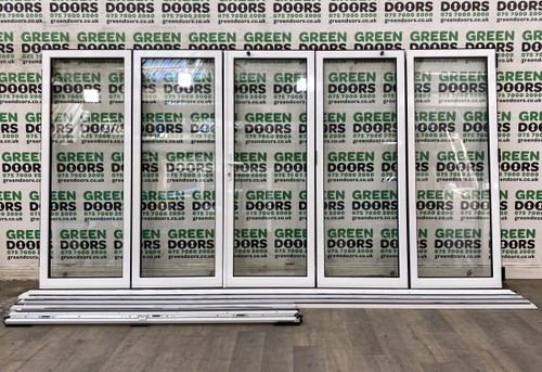 Wide aluminium bifolding doors - wide,