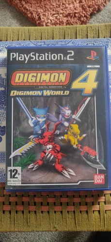 Digimon world ps2 inlay - digimon,