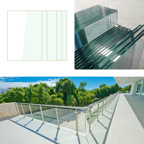 316 steel posts with toughened - with,