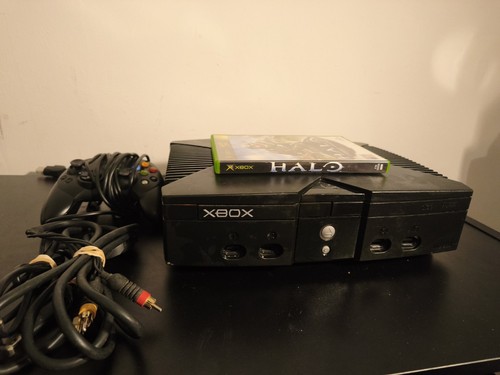 Microsoft xbox original - original, black