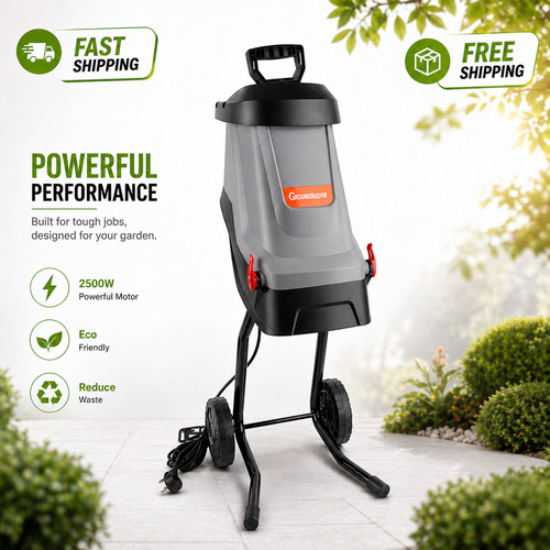 Electric garden shredder - electric,