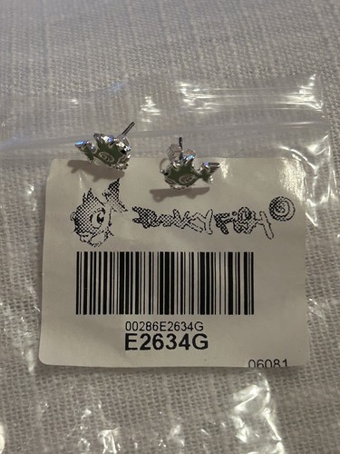 Punky fish turquoise earrings - punky,