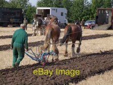 Photo 6x4 Flintham Ploughing Match, Newton Newton/SK6841 Plough on the t c2007
