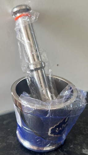 Stainless steel mortar - stainless,