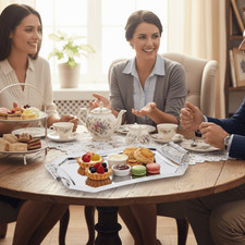 Vintage Serving Tray European