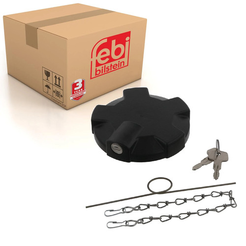 Lockable solid fuel - solid, cap