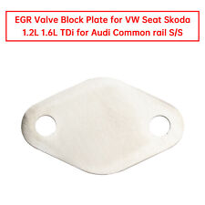 EGR Valve Block Plate for VW Seat Skoda 1.2L 1.6L TDi for Audi Common rail S/S