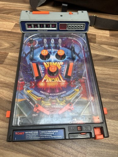 Tomy atomic pinball game - tomy,