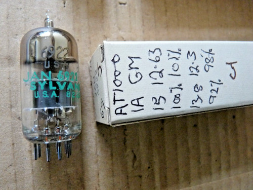 Sylvania jan 6922 ecc88 j - ,