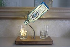 Bombay Sapphire Bottle Lamp