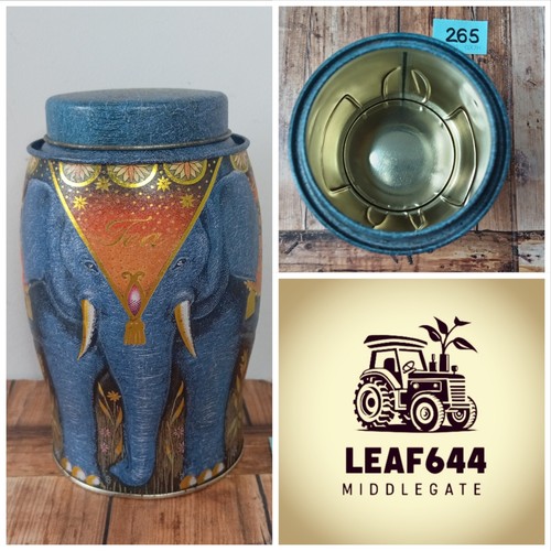 Williamson tea tin canister - williamson,