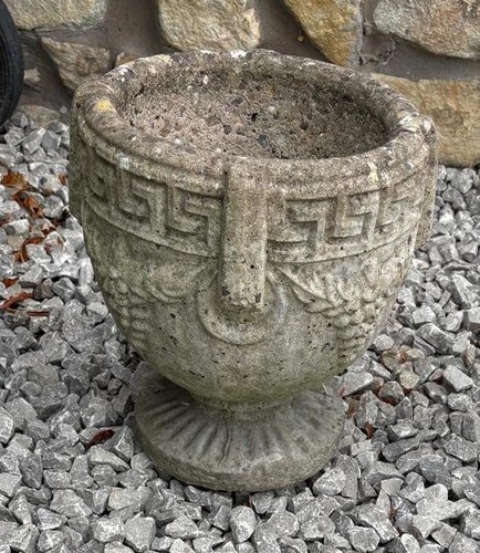 Vintage garden planter greek - garden,