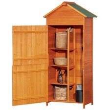 Outsunny Wooden Garden Shed