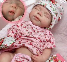 Open Mouth & Washable 18’ Pascale Whole Body Solid Silicone Baby Reborn Girl